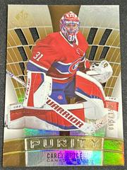 Carey Price [Gold] Hockey Cards 2021 SP Game Used Purity Prices