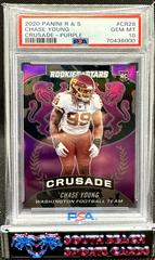 Chase Young [Purple] Football Cards 2020 Panini Rookies & Stars Crusade Prices