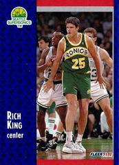 Rich King #360 Basketball Cards 1991 Fleer Prices