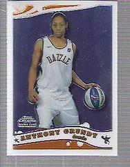 Anthony Grundy #270 Basketball Cards 2005 Topps Chrome Prices