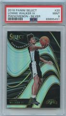 Lonnie Walker IV [Silver] Basketball Cards 2018 Panini Select Phenomenon Prices