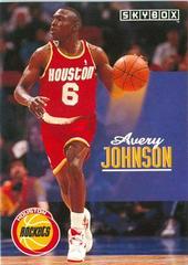 Avery Johnson #87 Basketball Cards 1992 Skybox Prices