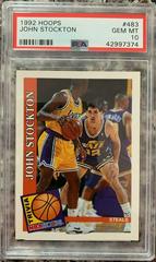 John Stockton Basketball Cards 1992 Hoops Prices