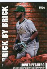 Liover Peguero #BB-19 Baseball Cards 2022 Topps Pro Debut Brick by Brick Prices