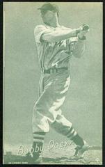 Bobby Doerr [Green Tint] Baseball Cards 1953 Canadian Exhibits Prices
