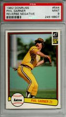 Phil Garner [Reverse Negative] Baseball Cards 1982 Donruss Prices