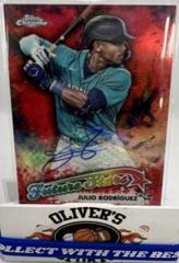 Julio Rodriguez [Red] #FSA-JR Baseball Cards 2023 Topps Chrome Update Future Stars Autographs Prices