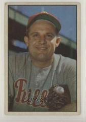 Smoky Burgess #28 Baseball Cards 1953 Bowman Color Prices