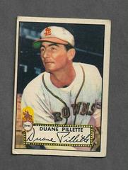 Duane Pillette Baseball Cards 1952 Topps Prices