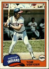 Tom Veryzer #39 Baseball Cards 1981 Topps Prices