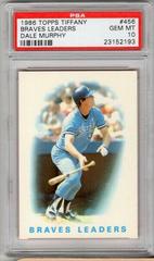 Braves Leaders [Dale Murphy] #456 Baseball Cards 1986 Topps Tiffany Prices