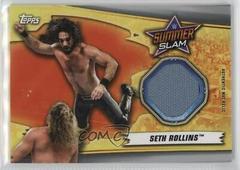 Seth Rollins [Silver] Wrestling Cards 2019 Topps WWE SummerSlam Mat Relics Prices