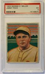 Jimmy Foxx Baseball Cards 1933 George C. Miller Prices