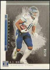 A.J. Brown [Silver] #95 Football Cards 2020 Panini Impeccable Prices