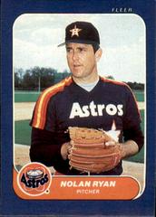 Nolan Ryan Baseball Cards 1986 Fleer Mini Prices