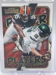Myles Garrett [Gold] Football Cards 2022 Panini Contenders Power Players Prices