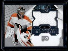 Carter Hart Hockey Cards 2021 SPx Extravagent Materials Prices