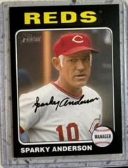 Sparky Anderson [Black Border] #111 Baseball Cards 2024 Topps Heritage Prices