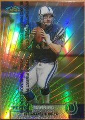 Peyton Manning [Refractor] #1 Football Cards 1999 Topps Finest Prices