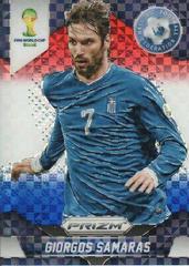 Giorgos Samaras [Red White Blue Power Plaid Prizm] #103 Soccer Cards 2014 Panini Prizm World Cup Prices