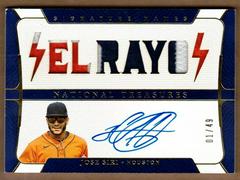 Jose Siri [Gold] Baseball Cards 2022 Panini National Treasures Signature Names Prices