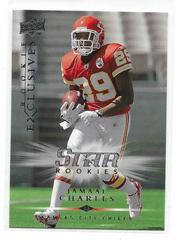Jamaal Charles Football Cards 2008 Upper Deck Rookie Exclusives Prices