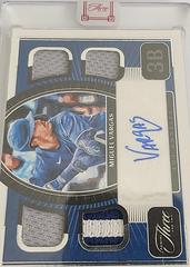 Miguel Vargas #QJA-MV Baseball Cards 2022 Panini Three and Two Quad Jersey Autographs Prices