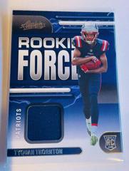 Tyquan Thornton #RF-19 Football Cards 2022 Panini Absolute Rookie Force Prices