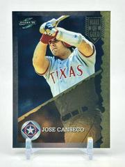 Jose Canseco [Hall of Gold] #HG 13 Baseball Cards 1995 Score Hall of Gold Prices
