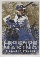 Giancarlo Stanton [Gold] #LITM-19 Baseball Cards 2018 Topps Update Legends in the Making Prices