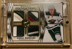 Kirill Kaprizov [Patch] Hockey Cards 2020 Upper Deck The Cup Foundations Quad Jersey Prices