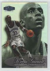 Kevin Garnett [Row 3] Basketball Cards 1998 Flair Showcase Prices