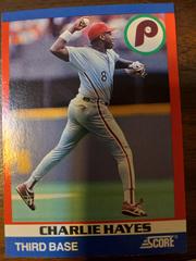 Charlie Hayes #19 Baseball Cards 1991 Score Superstars Prices