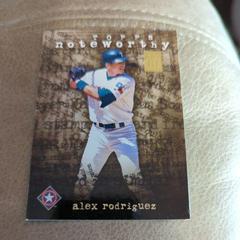 Alex Rodriguez #TN5 Baseball Cards 2001 Topps Noteworthy Prices