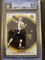 Tom Brady [Gold Refractor] Football Cards 2002 Topps Pristine Prices