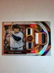 Miguel Cabrera [Red] #TR-MC Baseball Cards 2023 Topps Tribute Triple Relics Prices
