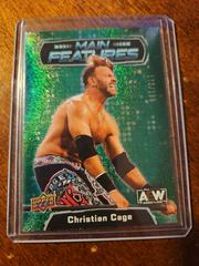 Christian Cage [Green] Wrestling Cards 2022 Upper Deck AEW Main Features Prices