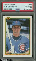 Ryne Sandberg #30 Baseball Cards 1990 Bowman Prices