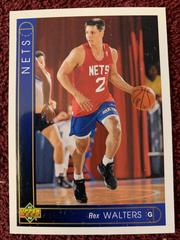 Rex Walters #157 Basketball Cards 1993 Upper Deck Prices