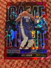 Joel Embiid #6 Basketball Cards 2020 Panini Contenders Game Night Prices