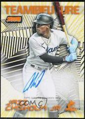 Jazz Chisholm Jr. [Orange] #TOFA-JAZ Baseball Cards 2022 Stadium Club Team of the Future Autographs Prices