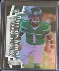 Ahmad 'Sauce' Gardner #CALL-11 Football Cards 2023 Panini Certified Calling Prices