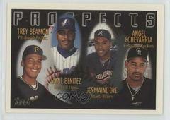 Angel Echevarria, Jermaine Dye, Trey Beamon, Yamil Benitez #439 Baseball Cards 1996 Topps Prices