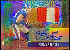 Jeremy Shockey [Green] Football Cards 2021 Panini Illusions Immortalized Jersey Autographs Prices