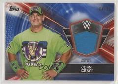 John Cena [Blue] Wrestling Cards 2019 Topps WWE Road to Wrestlemania Shirt Relics Prices