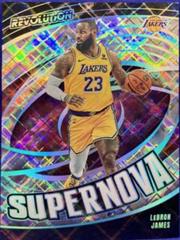 LeBron James [Cosmic] #5 Basketball Cards 2023 Panini Revolution Supernova Prices