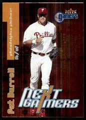 Pat Burrell Baseball Cards 2000 Fleer Gamers Prices