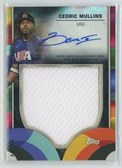 Cedric Mullins [Black Difractor] Baseball Cards 2023 Topps World Classic Autographs Prices