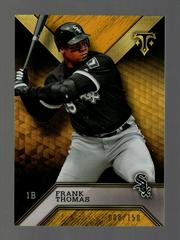 Frank Thomas [Amber] #2 Baseball Cards 2016 Topps Triple Threads Prices