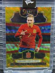 Gerard Deulofeu [Gold] Soccer Cards 2017 Panini Select Unlimited Potential Prices